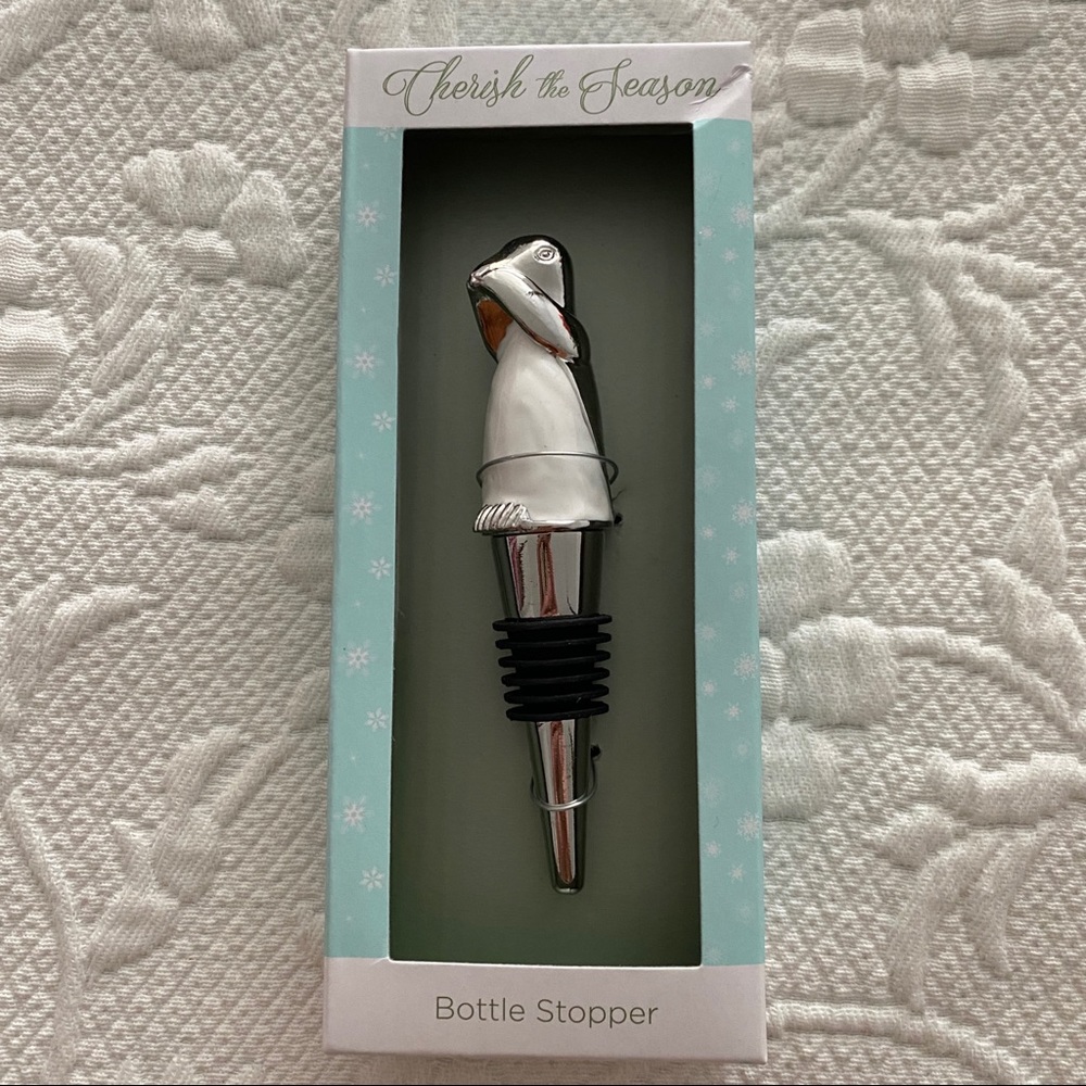 Cherish the Season | NWT Penguin Bottle Stopper